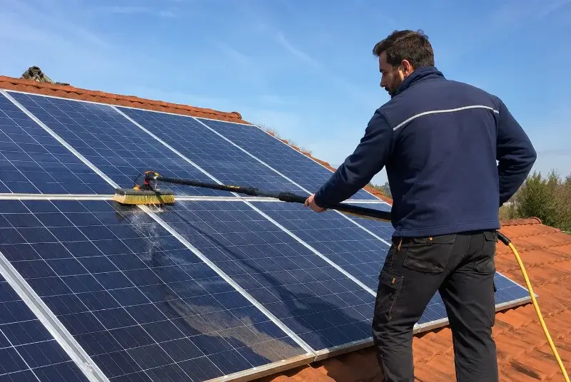 Nettoyage et entretien de panneaux solaires à Tulette