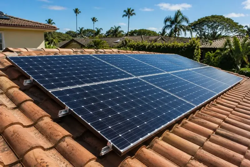 Installation de panneaux solaires à Tulette